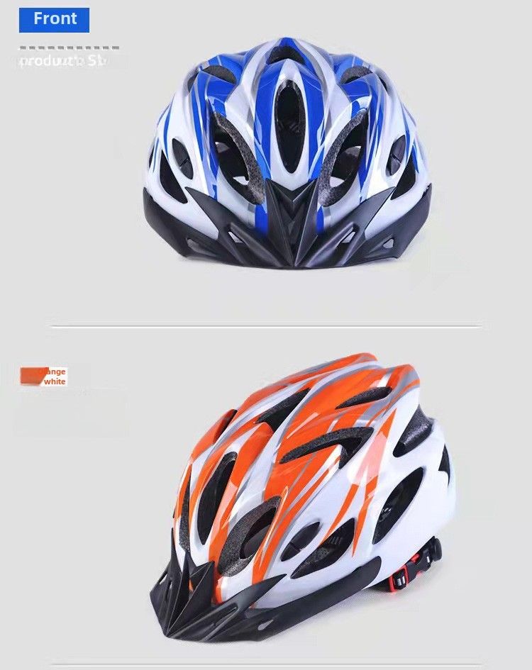 Outdoor Riding Integrated Helmet Porous Breathable Ultra-light Summer Unisex Size Adjustable Helmet_voghion.com