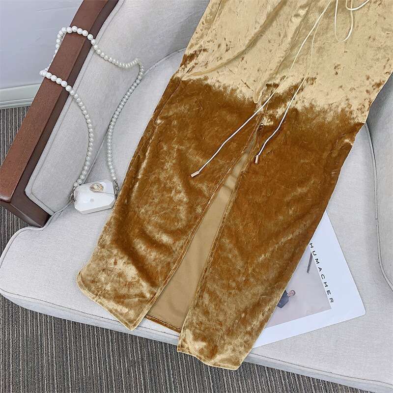 Felpa con cappuccio Lacema Spirit Snake Fable Exotic Mythic Style con cinturino e giunzioni a spina di pesce in jacquard dorato_voghion.com