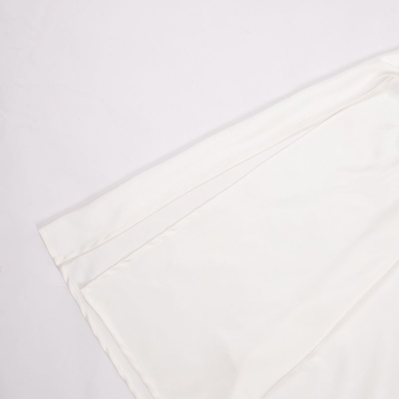 Damenbekleidung Swing-Kragen-Kleid Heißes hochgeschlitztes rückenfreies Strapskleid_voghion.com