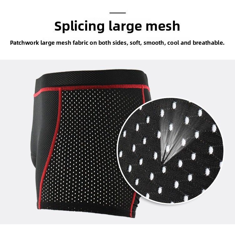 Intimo da uomo, assorbimento degli urti, in silicone, taglie forti, pantaloncini da bici da strada, abbigliamento da ciclismo per quattro stagioni_voghion.com
