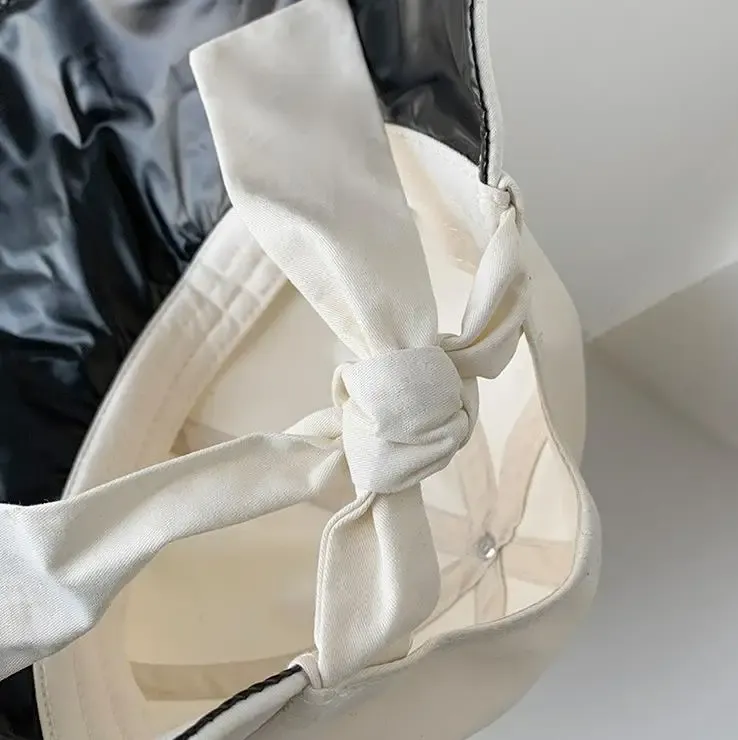 Cappello estivo da donna alla moda per il sole, tesa larga, protezione UV per il collo, cappelli da spiaggia, fiocco, cappelli da pescatore, pieghevoli, coda di cavallo, viaggio, Panama_voghion.com