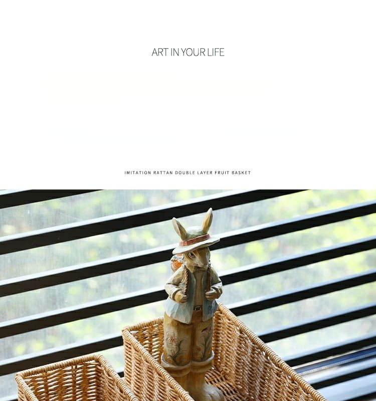 Cestino portaoggetti da tavolo Pulan, in rattan, per bagno, soggiorno, telecomando, cucina, spezie_voghion.com