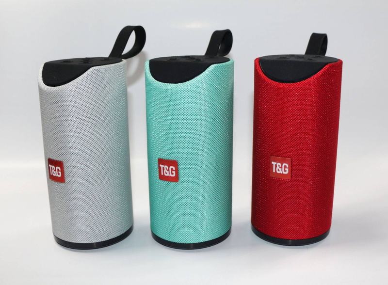 Modèles chauds TG113 haut-parleur Bluetooth en tissu extérieur étanche plug-in audio double haut-parleurs caisson de basses hommes et femmes cadeaux_voghion.com