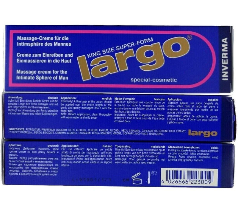 Inverma Long Cream For Men 40ml King Size Form - Men's Underwear Developer Cream_voghion.com