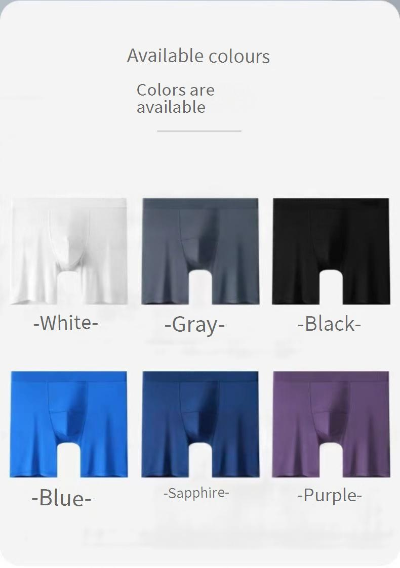 Men's Extended Size Anti-Chafing Sports Underwear - Breathable Mesh Quick-Dry Boxer Briefs For Running & Gym_voghion.com