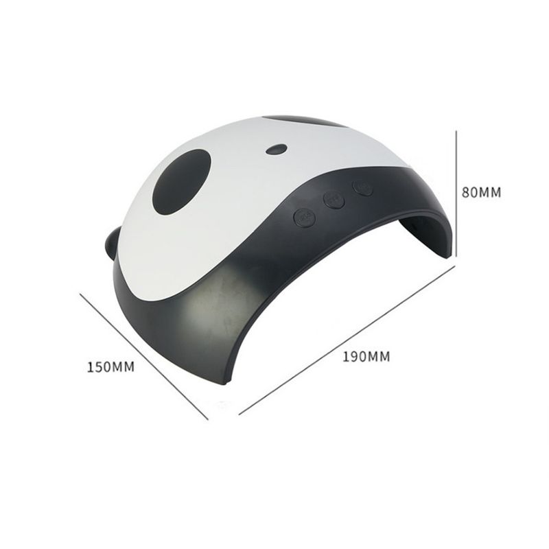 Lampada per smalto gel Panda da 54 W ad asciugatura rapida, macchina per polimerizzazione UV intelligente per unghie_voghion.com