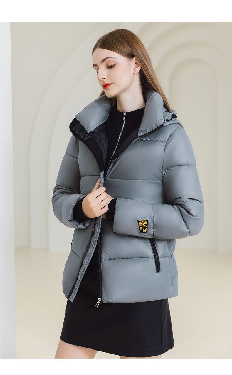 Piumino corto unisex da donna - Cappotto invernale con motivo 3D per uomo e donna (nero/beige/kaki, S-3XL)_voghion.com
