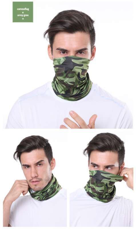 Bufanda de verano para deportes al aire libre, pesca, protección solar, de seda helada, para bicicleta, multifuncional, mágica, de secado rápido_voghion.com