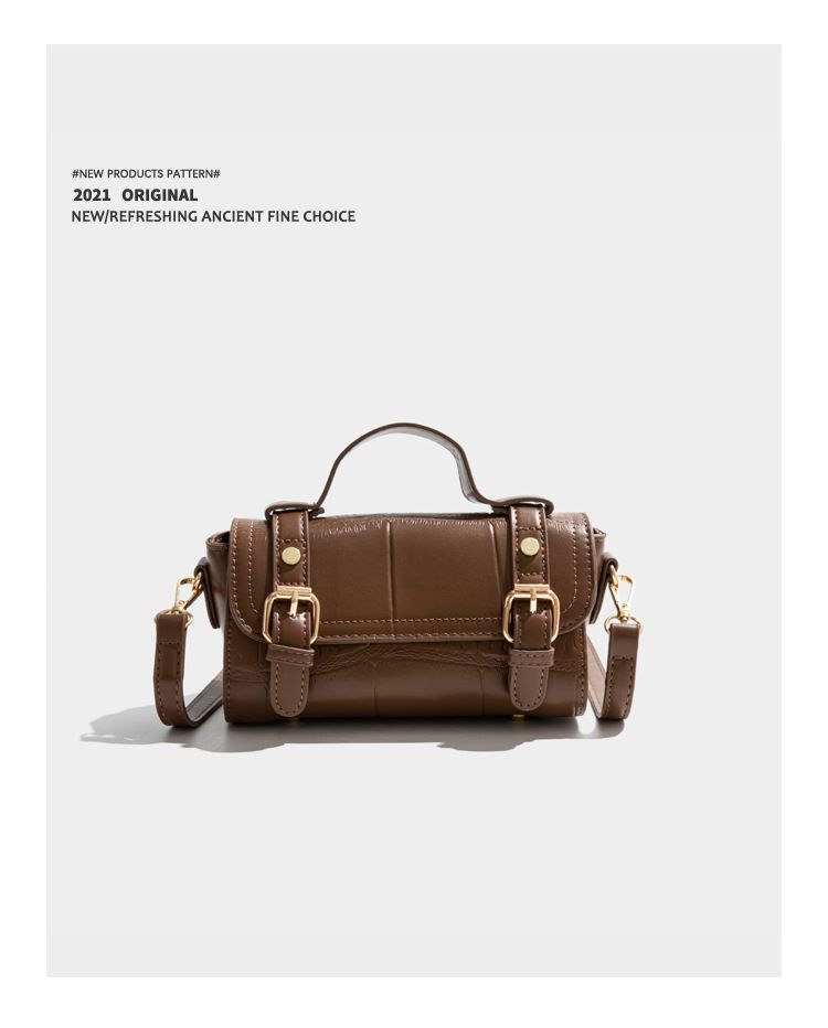 Tasche für Damen 2024 Sommer neues High-End-Einzelschulter-Diagonalkreuzdesign, Ledergürtelhandtasche, Kissentasche_voghion.com