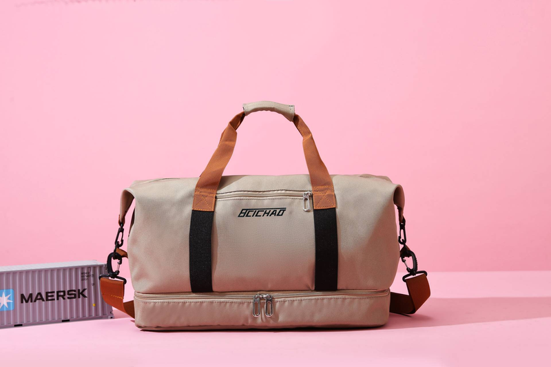 "Nuova collezione di borse 2024, borsa da viaggio a mano/spalla di grande capacità, in tinta unita, alla moda europea e americana"_voghion.com