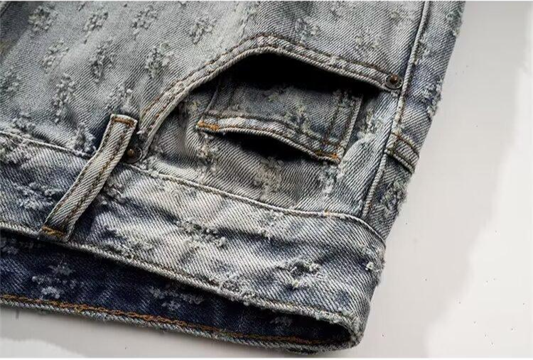 Herrenbekleidung Freizeitshorts im amerikanischen Stil für Herren – Trendy Loose Fit 5-Zoll-Sommershorts mit einzigartigem Design (atmungsaktiver, sportlicher Stil)_voghion.com