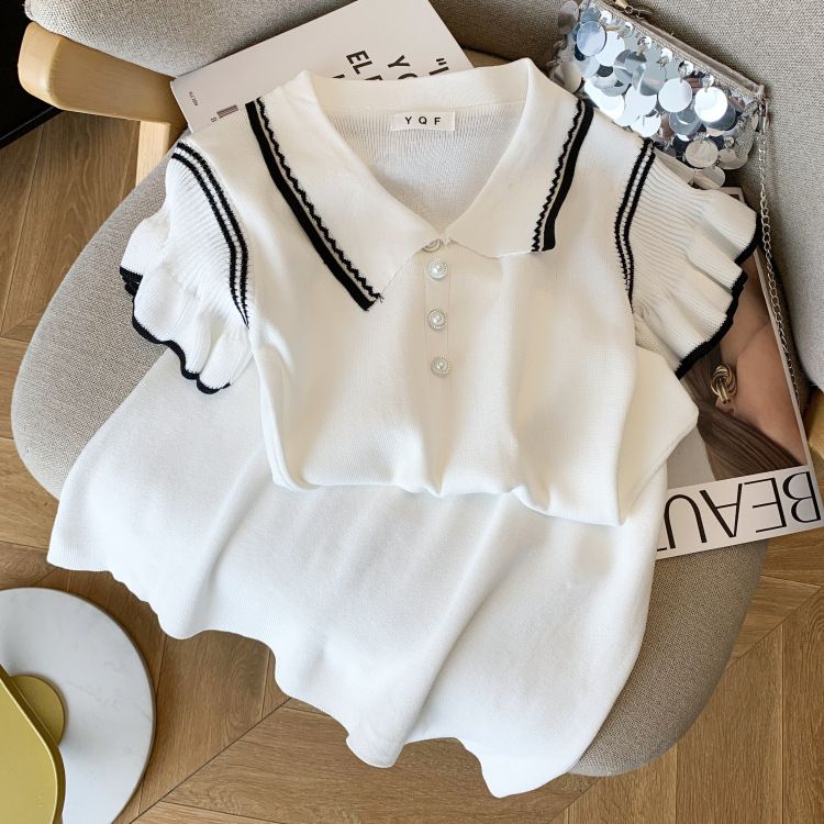 Abbigliamento da donna Ins Design alla moda e anti-età Gonna lavorata a maglia Abito a trapezio per donna_voghion.com