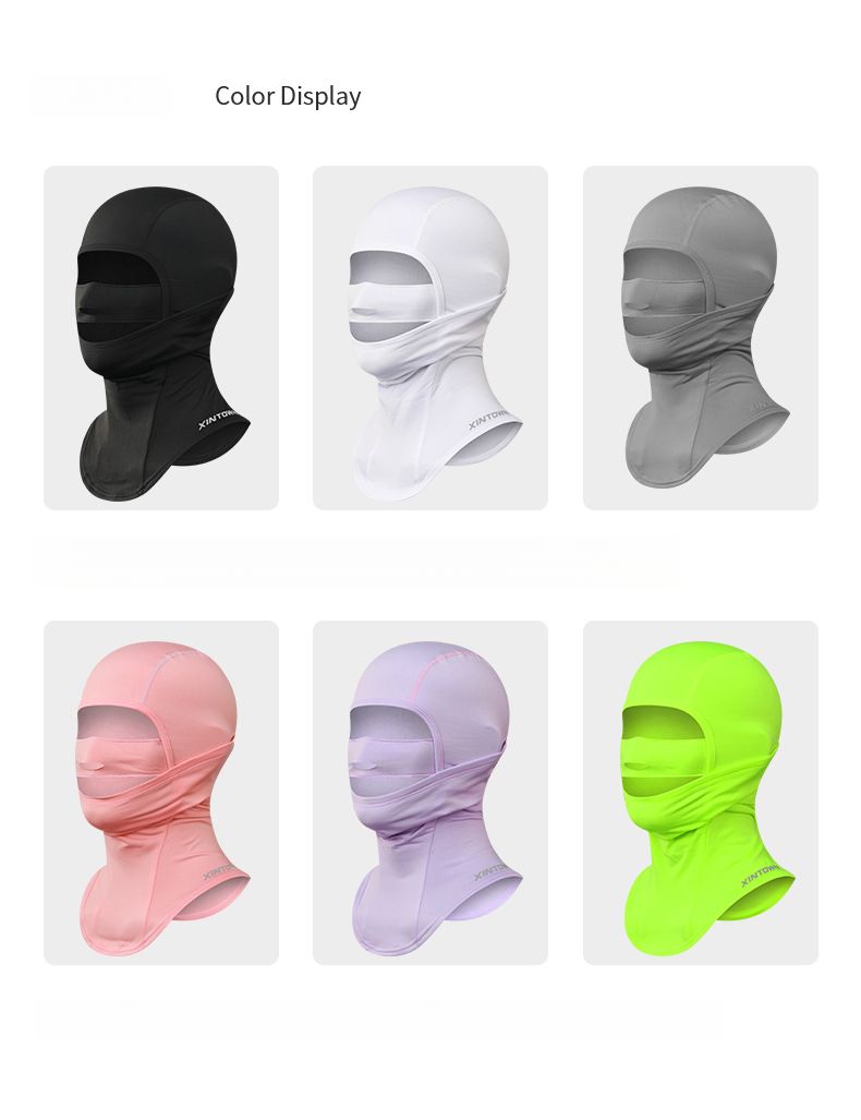 Xingheng Masque de ski double couche pour snowboard, équitation, extérieur, automne, hiver, capuche chaude, protège-cou, résistant au froid, polaire fine_voghion.com