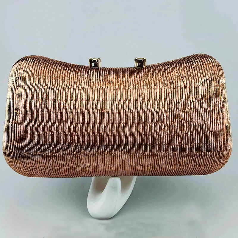 2025 Neue Abendnische High-End Plissee Design Mode Handtasche Schultertasche_voghion.com
