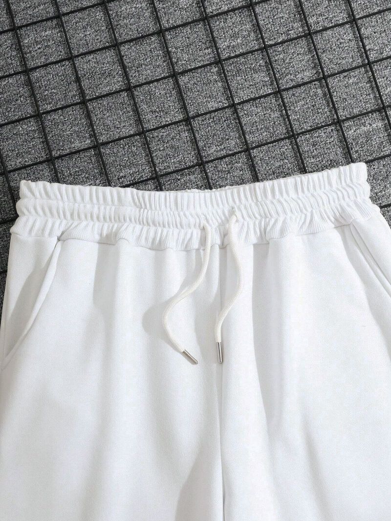 New Spring And Fall Men's Europe And The United States Fitness Casual Slim Elastic Running Sports Thin Section Printed Pants_voghion.com