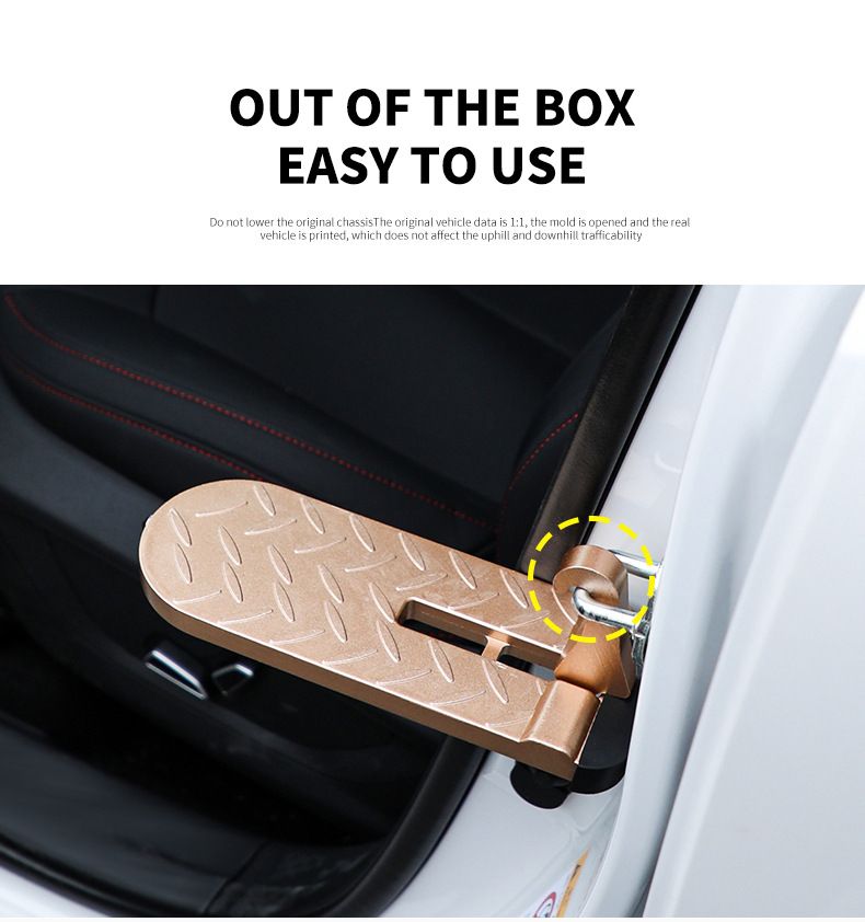 Applicable SUV Entry Roof Footboard Assist Hook Car Door Step Doorstep_voghion.com