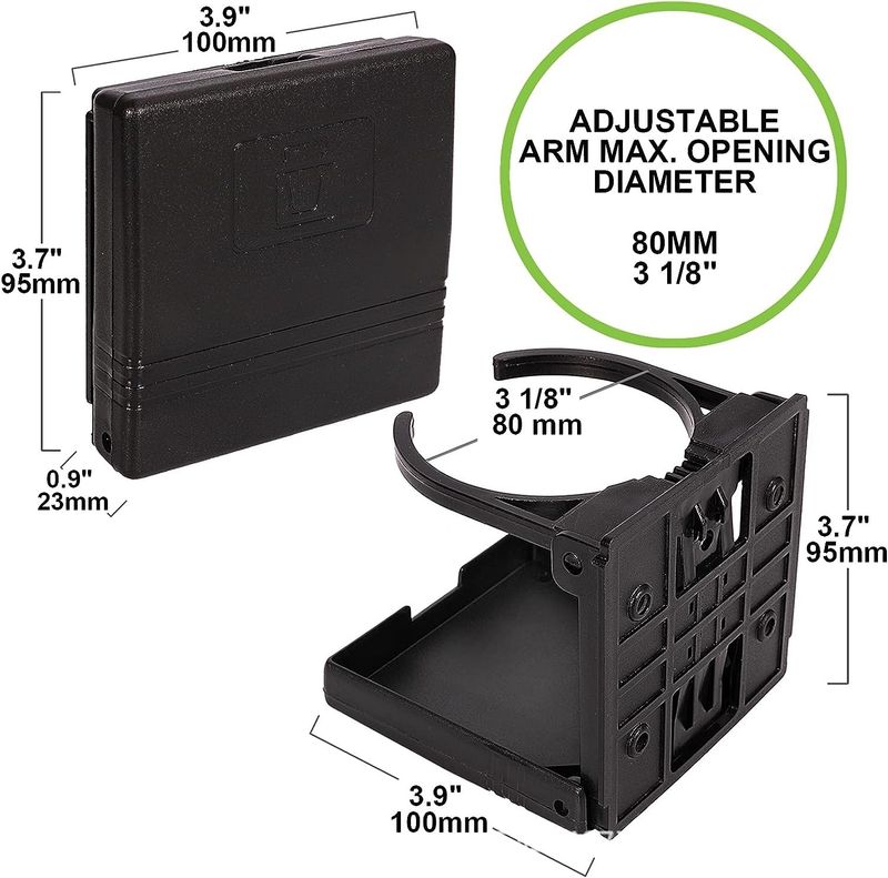 Porte-gobelet à eau, porte-gobelet à thé, porte-gobelet à café, support fixe pour voiture et ménage, taille réglable_voghion.com