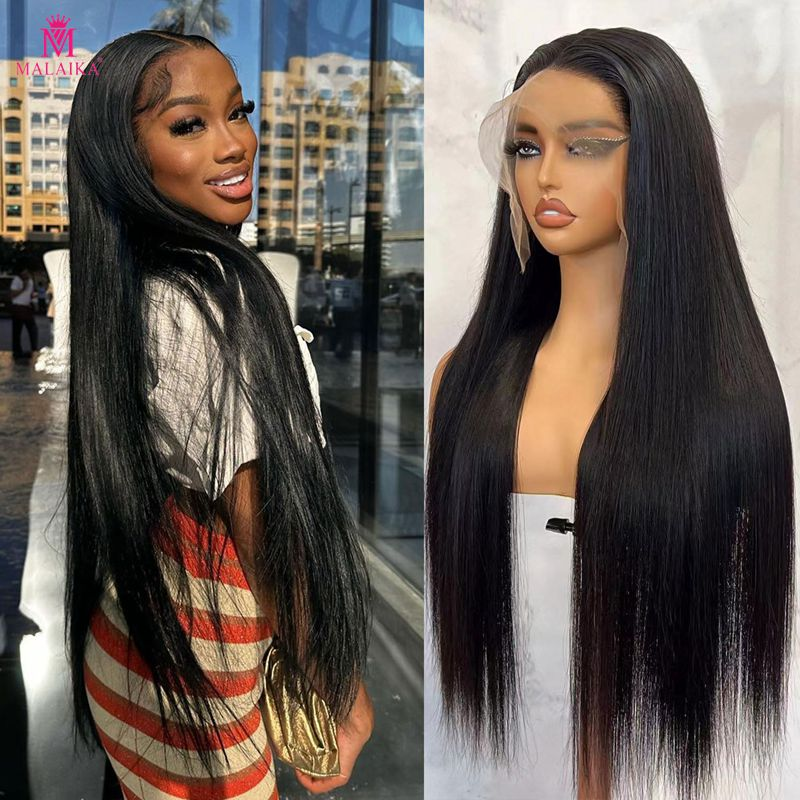 13x4 Lace Front Perücke Mënschlech Hoer Virgepléckt Hoerlinn mat Babyhoer 180 Dicht 10A Riicht Mënschlech Hoer Perücke fir Fraen_voghion.com
