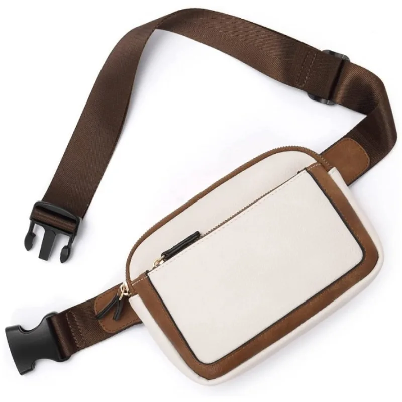 Waist Bag Women Crossbody Bag Belt Bag Adjustable Strap Fashion Casual Leather Female Pack Ladies Messenger Shoulder Bag Travel_voghion.com