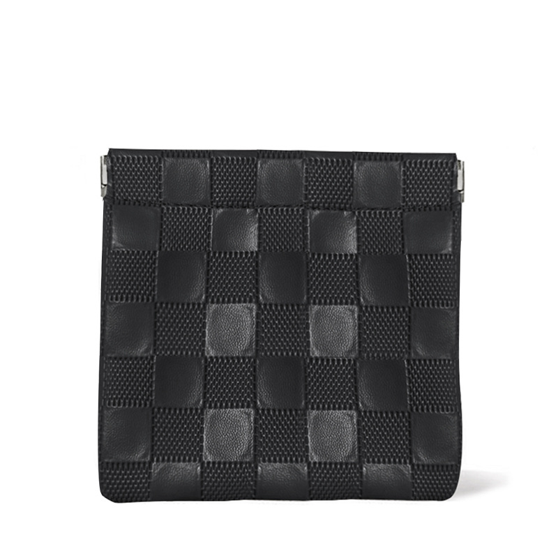 Automatic Closing Cosmetic Bag Shrapnel Storage Bag Portable Waterproof Storage Bag Lipstick Change Earphone Storage_voghion.com