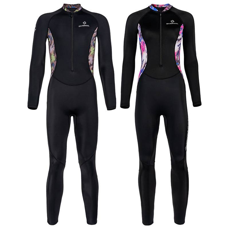 Trajes de buceo, trajes de baño de una pieza con protección solar y secado rápido para hombre y mujer, trajes de surf de playa con efecto medusa._voghion.com