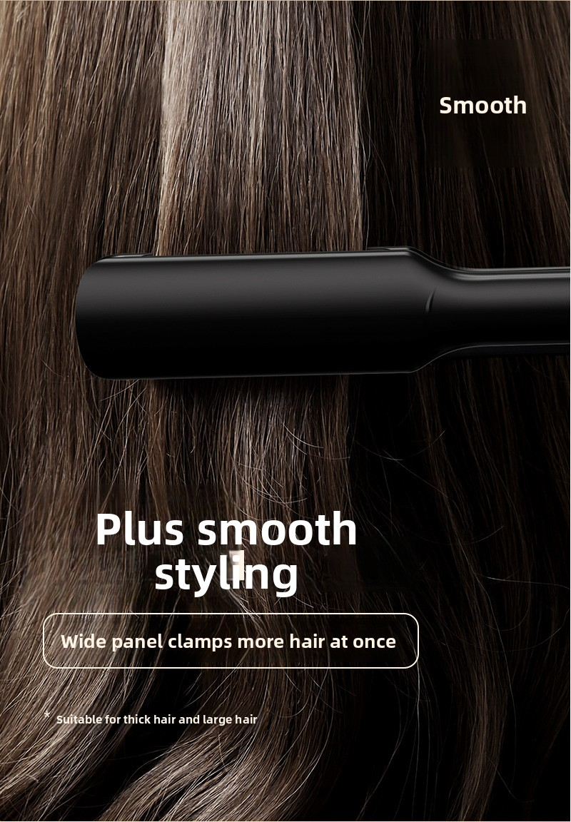 Professional Wide & Narrow Hair Straightener - EU Certified Salon-Grade Flat Iron For Straightening & Curling_voghion.com