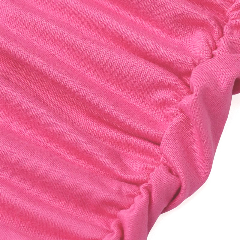 Women's long-sleeved patchwork mesh top pleated hip skirt casual two-piece set_voghion.com