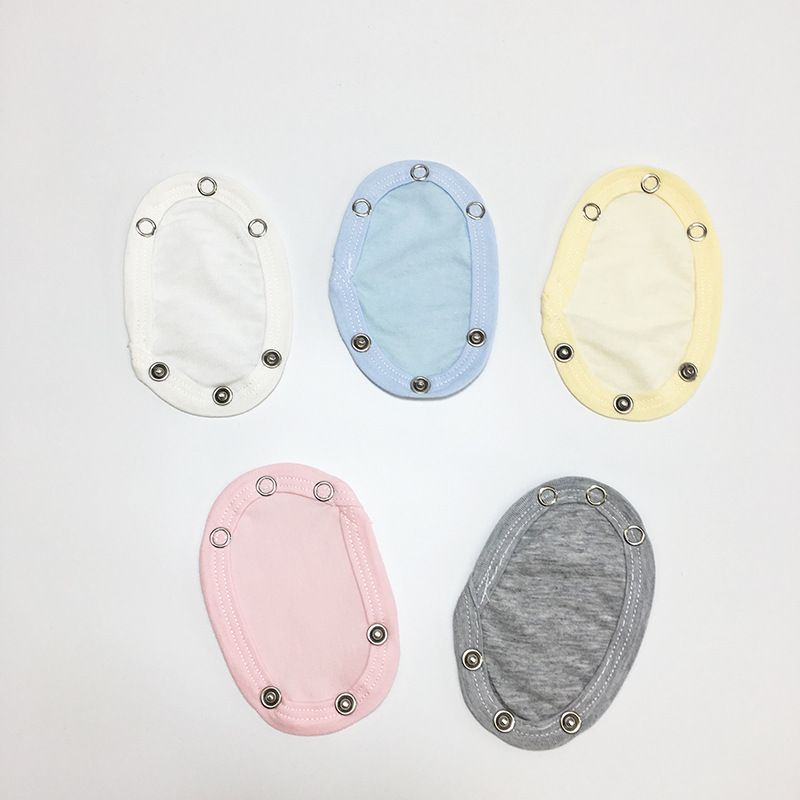 Double-layer Baby's Haggown Extension Piece Pure Cotton Baby's Triangle Haggown Climbing Wear jumpsuit Wrap Fart Clothes Lengthened Cloth Pad_voghion.com