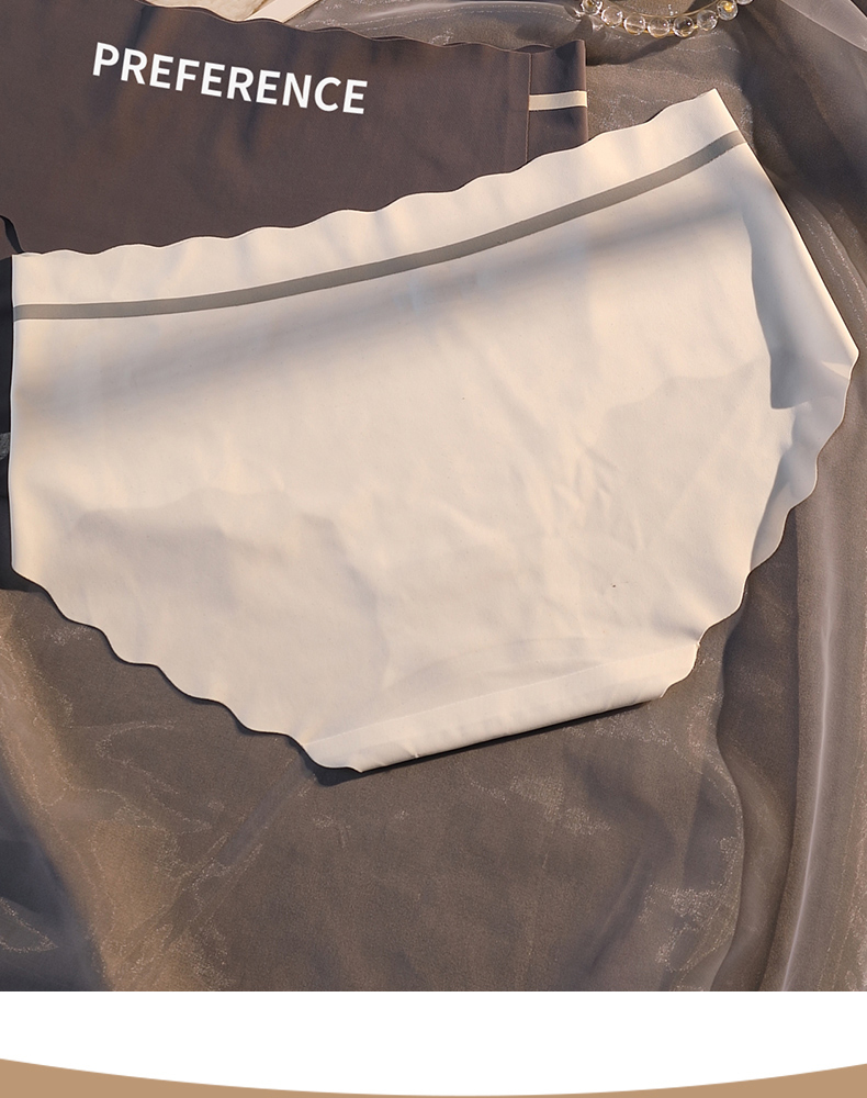 4 pcs Ice silk no trace underwear ladies cotton crotch thin, support cross-border, a hair generation_voghion.com