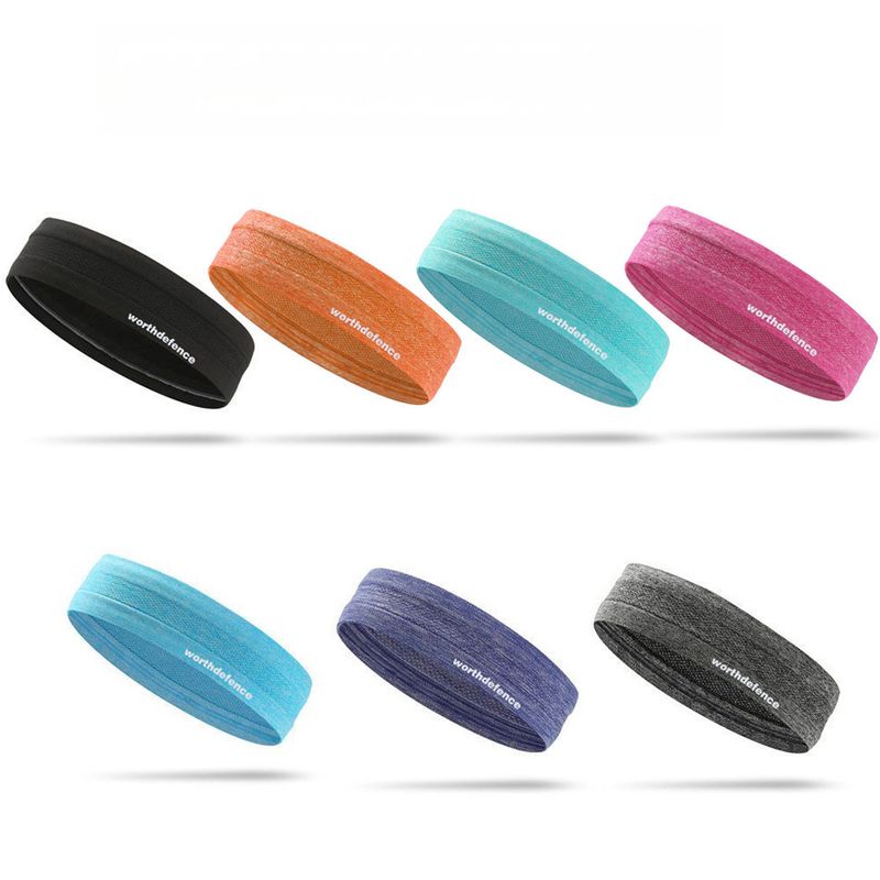 Fascia per la testa anti-sudore, traspirante, per yoga, fitness, per uomini e donne, per corsa, basket, protezione per la fronte, capelli_voghion.com