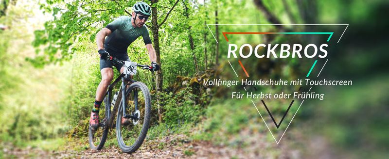 Guanti da ciclismo ROCKBROS Guanti MTB Guanti da ciclismo per primavera autunno_voghion.com