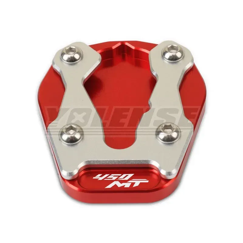 For 450MT 450 MT 2024 2025 Motorcycle Kickstand Foot Side Stand Extension Pad Support Plate Enlarge Stand_voghion.com
