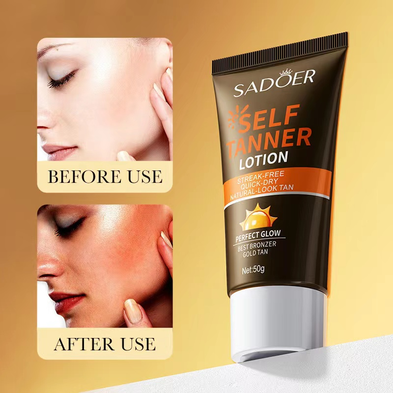 2023 The latest Tanning Cream Moisturizing Hydrating Natural Darkening Bronzer Tanning Lotion Body Lotion_voghion.com