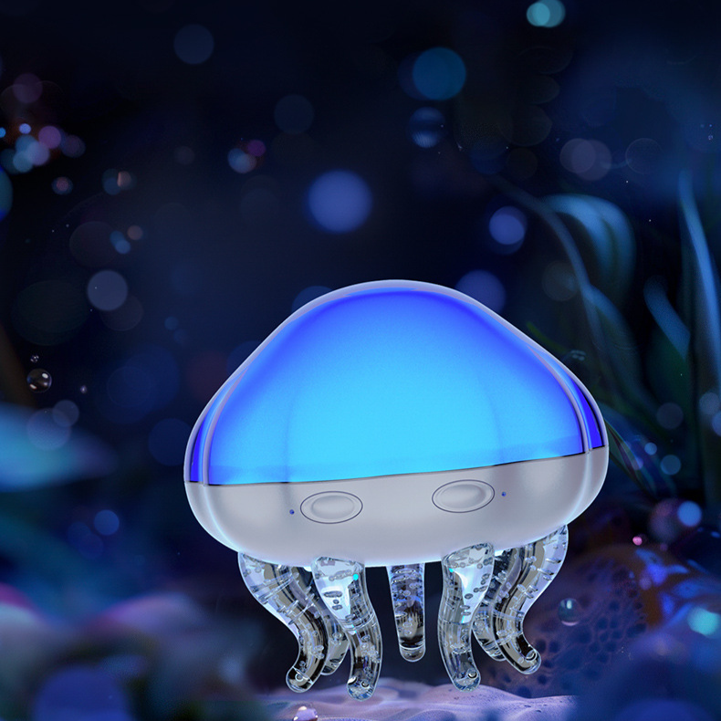 Kid's Toys Lamp Symphony Dynamic Water Ripple Jellyfish Lamp Living Room Bedroom Romantic Decoration Creative Atmosphere Lamp Night Light_voghion.com