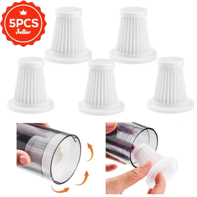 Aspirador de pó automotivo sem fio, coletor de pó portátil, filtro de ar lavável, cartucho com aplicabilidade repetível para interior_voghion.com