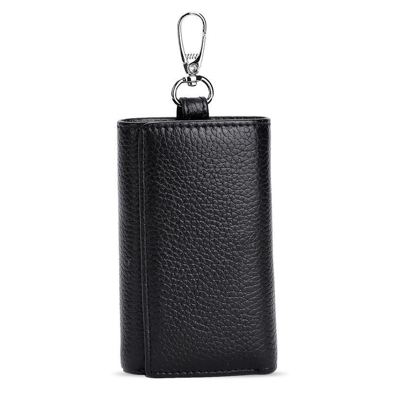 Genuine Leather Key Wallet For Men And Women, Multifunctional 70% Off Top Layer Cowhide Keychain Wallet, Fashionable_voghion.com