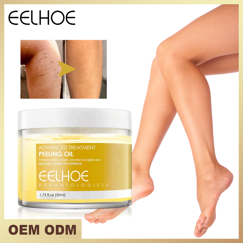 EELHOE Keratin-Pflegeöl hellt auf, spendet Feuchtigkeit, macht weiß und hinterlässt abgestorbene Haut am Körper_voghion.com