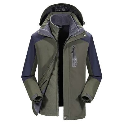 Giacca da uomo e da donna da coppia 2024, cappotto alla moda, tre in uno, foderato in pile, spesso, impermeabile, antivento, per esterni_voghion.com