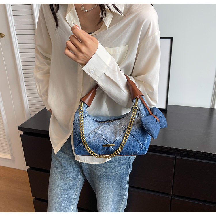 Geantă Bento Cowboy pentru femei în 2024, nouă geantă de umăr cu un singur braț, geantă din piele de vacă, geantă crossbody versatilă_voghion.com