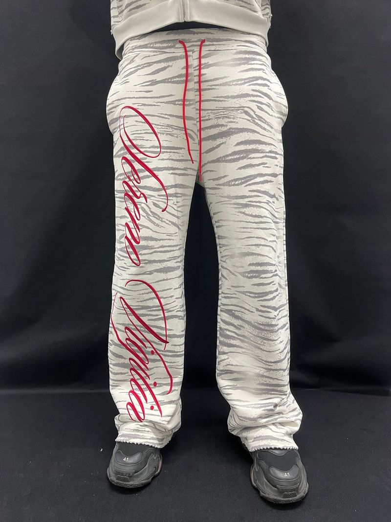 Herrenbekleidung Retro Streetwear Hoodie Sweatpants Set Zip-Up Grafikpullover mit lockerer Passform, Anime-Print, dunkles ästhetisches Unisex-Casual-Outfit_voghion.com
