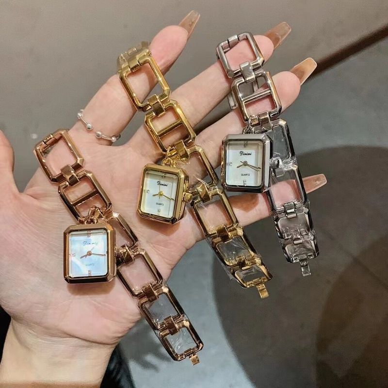 Women's Watches Large Frame Chain Women's Bracelet Watch Fashion Personality Women's Watch Square Fashion Watch_voghion.com