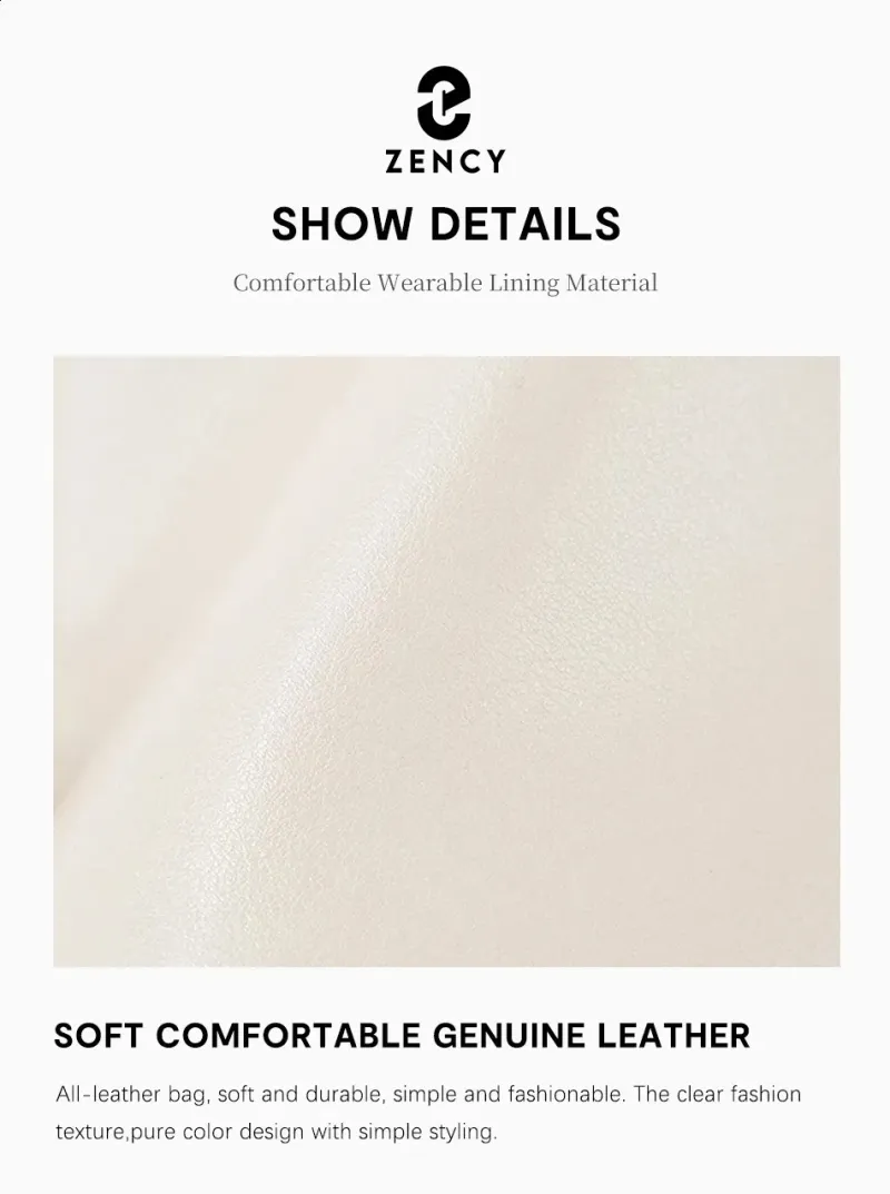 Zency Womens Small Backpack Split Leather Preppy Style Girls Stylish Schoolbag Multipocket Travel Satchel Campus_voghion.com