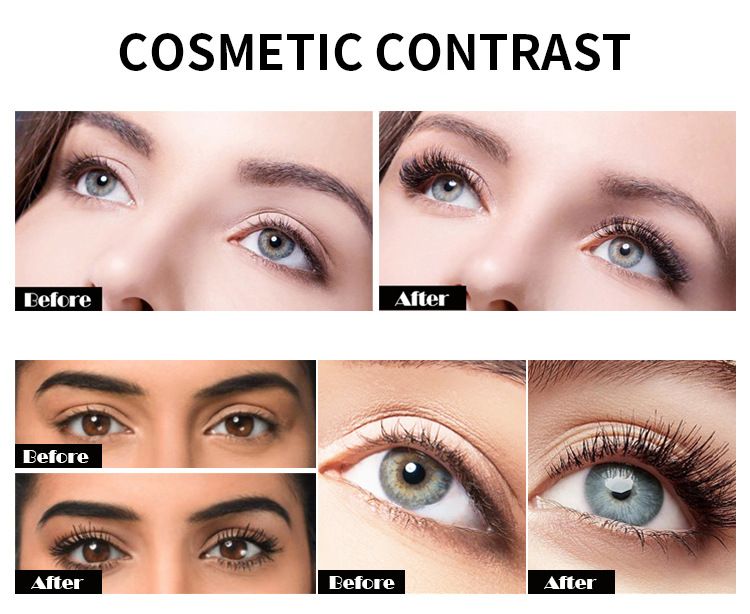 Nei Aen schwaarz, déck, schweessbeständeg, laang, kräuseleg, ausschmiert, net-strippend, Primer, Make-up_voghion.com