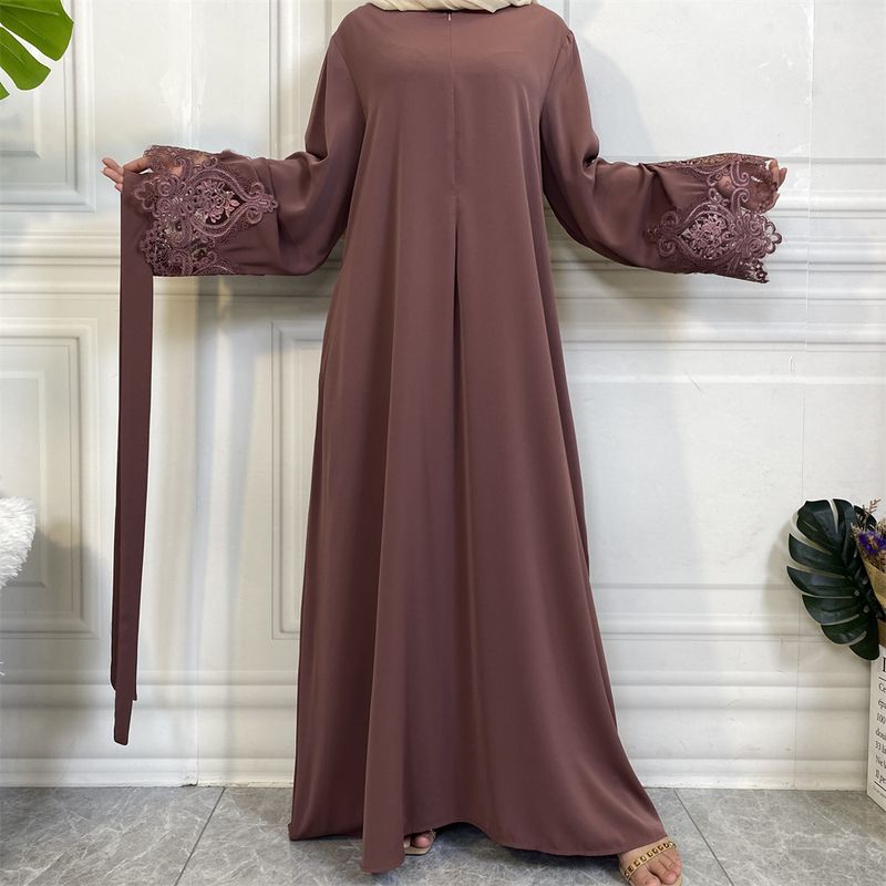 Yeni Müslüman Abaya Elbise Dubai Uzun Kadın Abiye Elbise Fas Kaftanı Anne Ön Fermuarlı Nida Tasarım Kadın Elbisesi Türk Elbiseleri_voghion.com