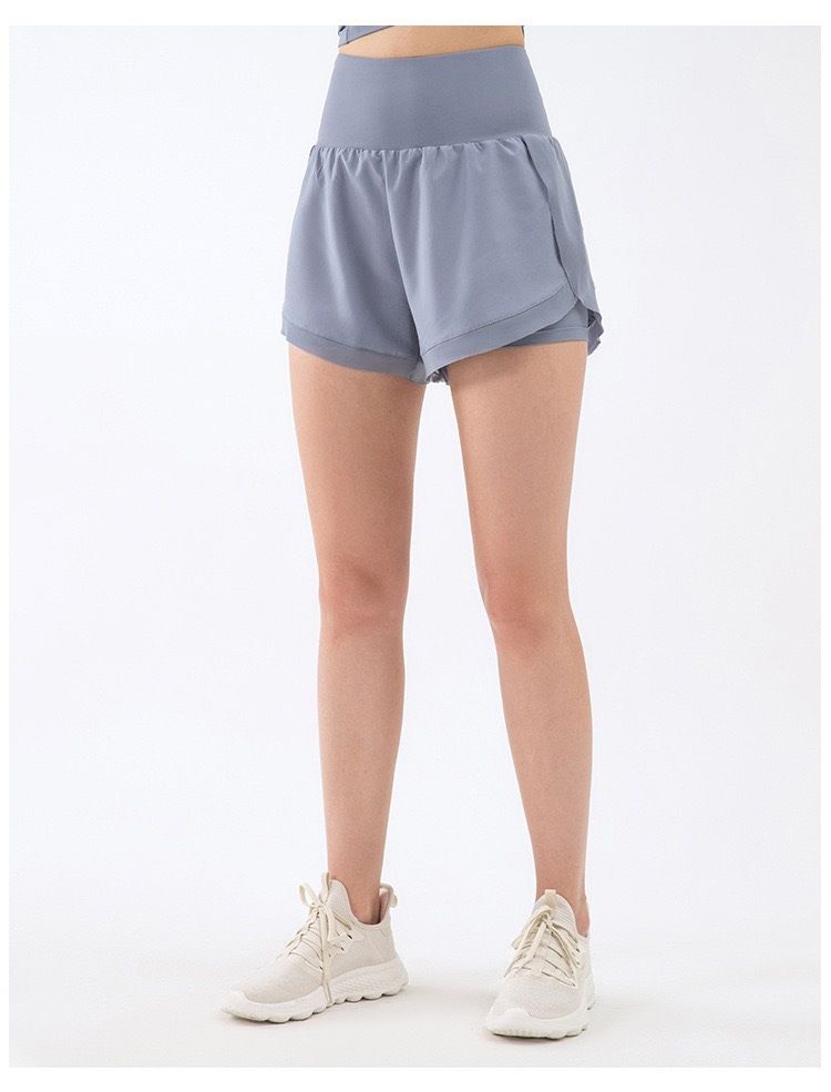 Women's anti-glare, quick-drying, running training fitness pants, high-waisted, loose and breathable yoga pants for summer_voghion.com