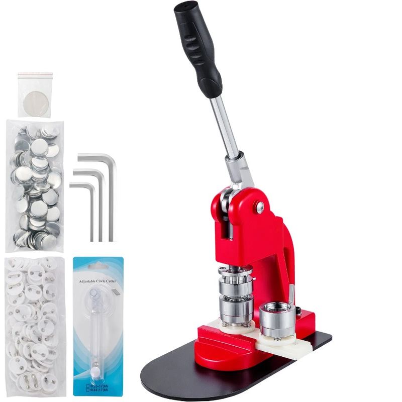 Parts 25mm Button Button Pin With1000 And Badge Maker Maker InstallationFree Pcs In Machine 1 Machine Circle Button Cutter DIY_voghion.com