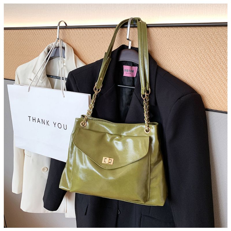 Versatile Large-capacity Bag For Women Summer 2023 New Trendy Korean Version tote niche chain crossbody commuter bag_voghion.com