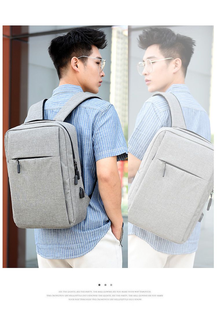 Studenten Schooltas Casual Opladen Usb Zakelijk Reizen Grote Capaciteit Schooltas Rugzak_voghion.com