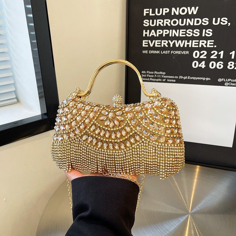 2025 Neue Mode für Damen mit Strasssteinen, vielseitige Abendtasche im Ins-Stil_voghion.com