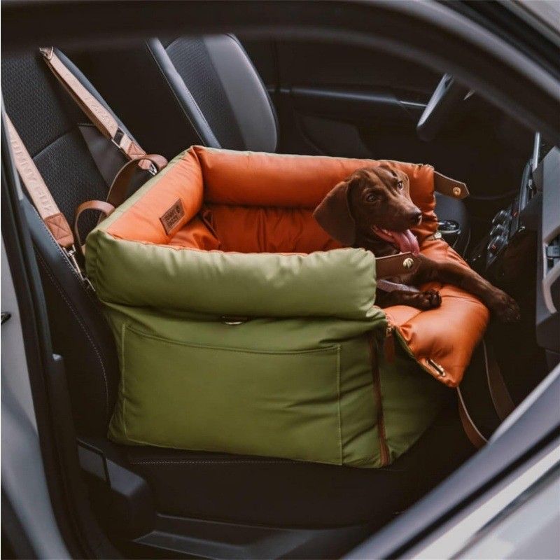 Im Auto montiertes, tragbares, wasserdichtes, schmutzabweisendes, abnehmbares und waschbares Haustierbett für Hunde und Katzen_voghion.com